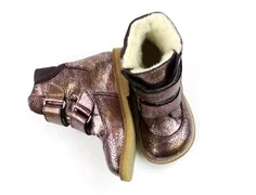 Angulus sunset/aubergine vinterstøvle med TEX